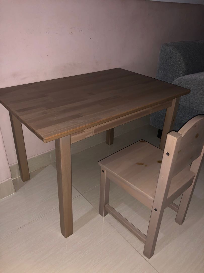 Ikea Meja Belajar Anak Set Perabotan Rumah Di Carousell Pembayaran mudah, pengiriman cepat & bisa cicil 0%. ikea meja belajar anak set