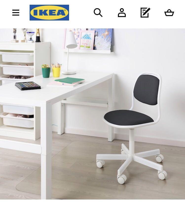 Ikea kids computer chair store