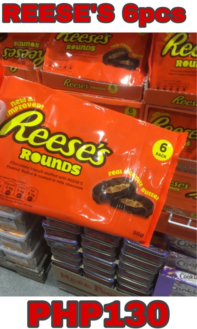 Imported Chocolates For Salee (Category: Packaged & Instant Food) located in Makati City. Submitted by cathymars13 (Listing ID 1013143037, Image 3). Description: KitKat 250g P250 REESE'S 6pcs P130 HERSEY'S 6pcs P130 Cubi (Cacao-Cocoa) 250g P210 Cubi (Hazelnut) 250g P210 Yorkie 7pcs P130 Lays P170 Potato Skin 22oz P275 M DarkChoco&Hazelnut 200g P135 Toffiffee 125g P165 Chips Ahoy 333g P275.