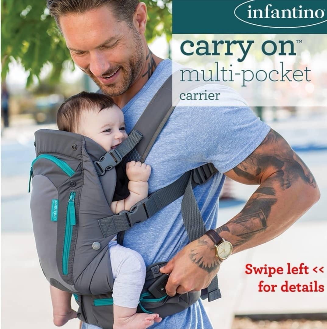 infantino baby carrier multi pocket