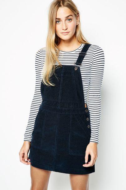 Jack Wills Corduroy Dungaree Dress