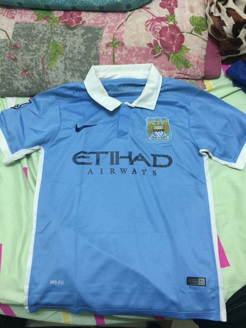 Jersi Manchester City Home Kit Sports Athletic Sports Clothing On Carousell