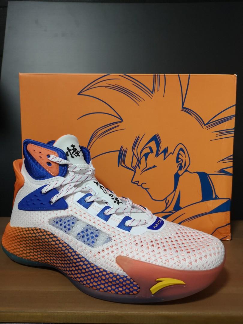 Anta Klay Thompson Kt5 Dragonball Goku Basketball Shoe Men S Fashion Footwear Sneakers On Carousell