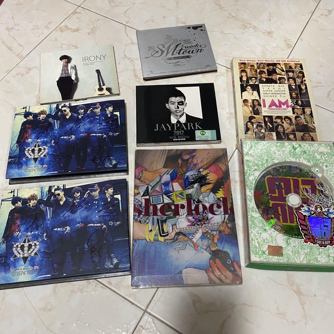 Kpop Albums Shinee Snsd Teen Top Jay Park Sungha Jung Sm Town Entertainment K Wave On Carousell