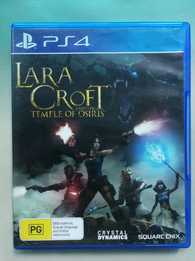Lara Croft Temple Of Osiris Ps4 Toys Games Video Gaming Video Games On Carousell