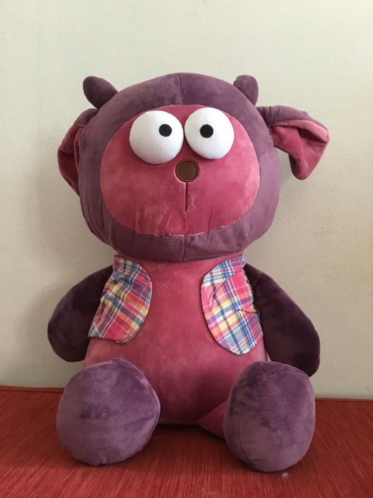 purple cow plush
