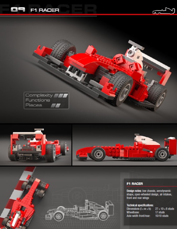 全新lego Moc F1 Ferrari Remade Car Vehicle Creato City 法拉利ferrari 玩具 遊戲類 玩具 Carousell