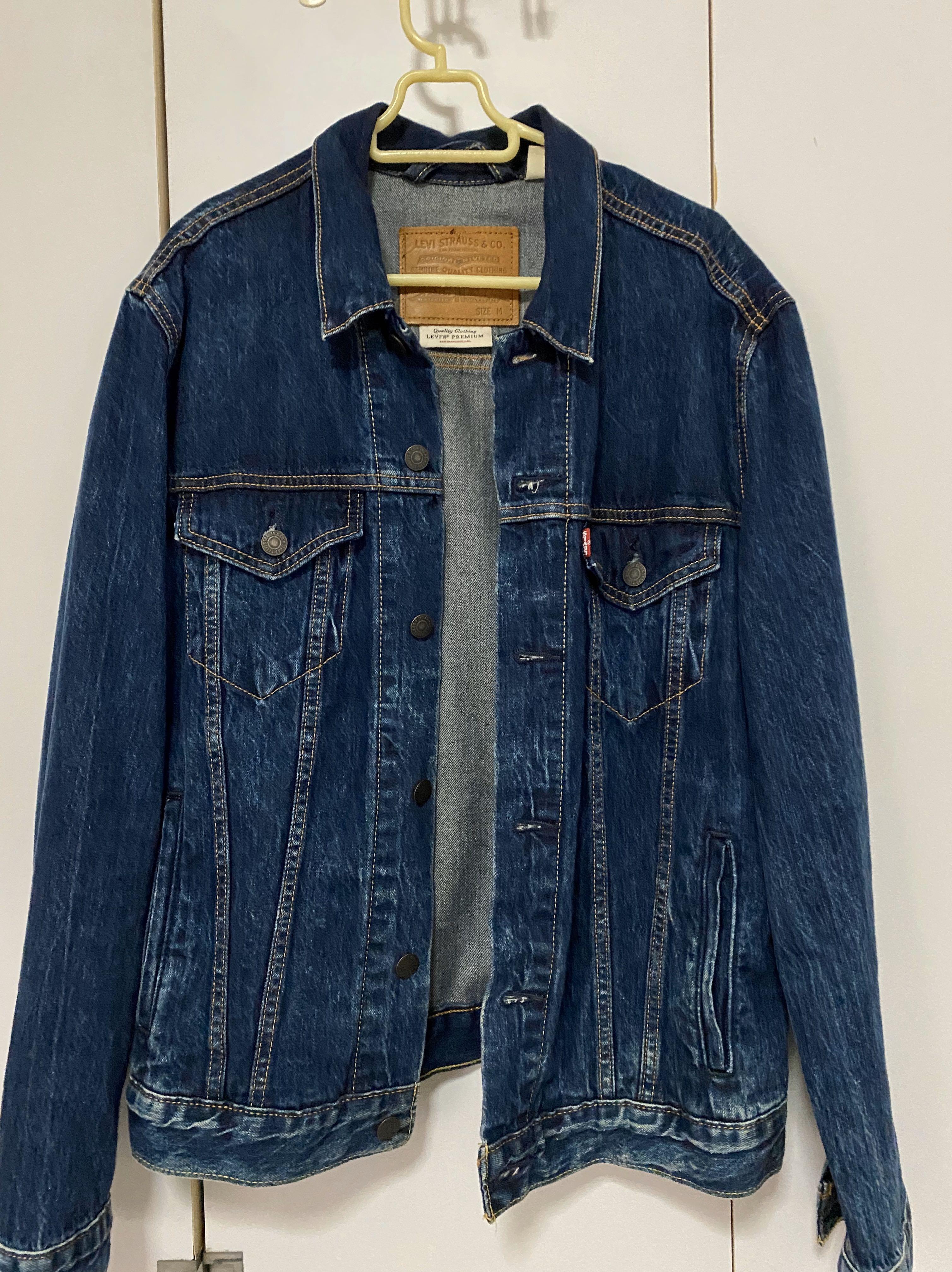 Levi's Premium Collection Denim Jacket Size M, Men's Fashion, Coats,  Jackets and Outerwear on Carousell