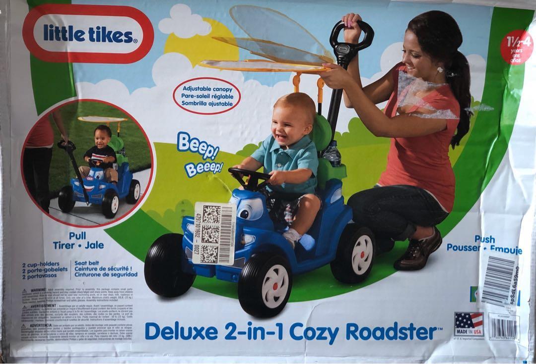 Little tikes 2 in 1 cozy roadster green top