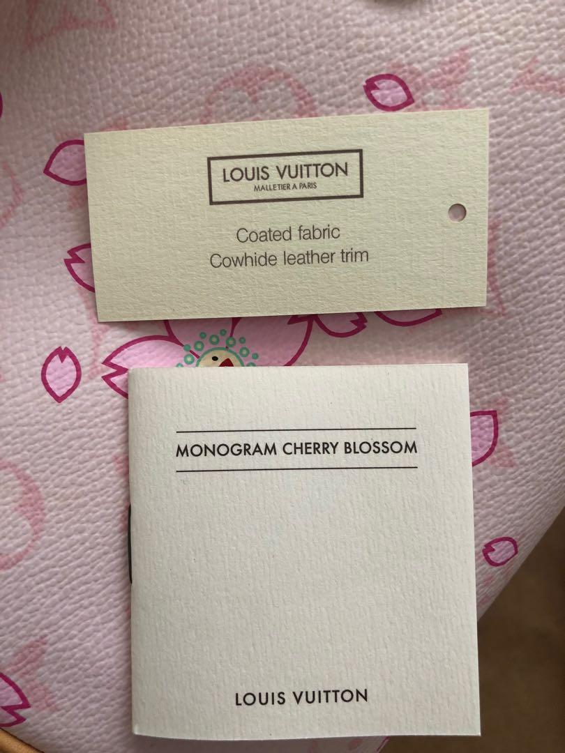 LOUIS VUITTON Monogram Cherry Blossom Sac Retro Bag Brown 947633