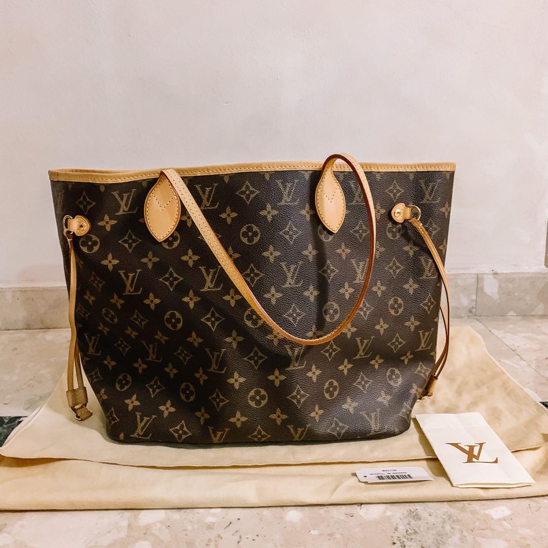 Louis Vuitton neverfull, Luxury, Bags & Wallets on Carousell