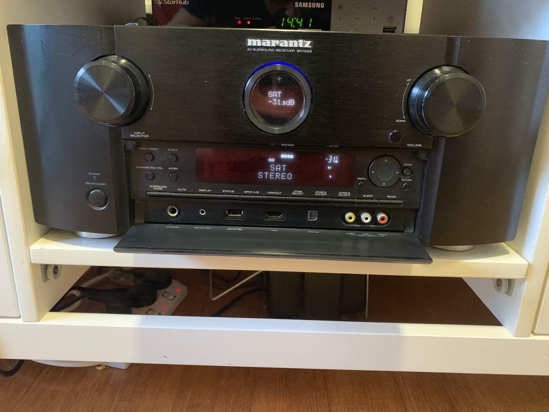 Marantz SR 7005 Home Theatre Receiver, Audio, Soundbars, Speakers