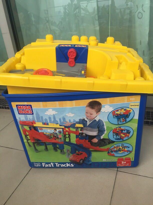 mega bloks track set