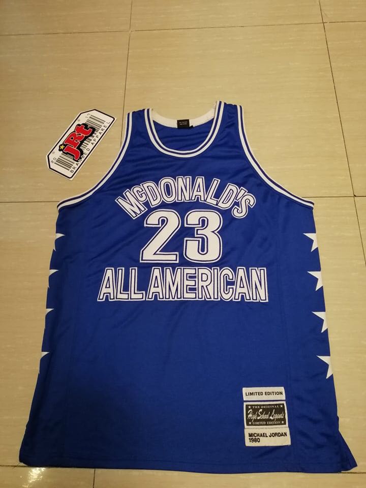 Michael jordan mcdonald's sale all american jersey