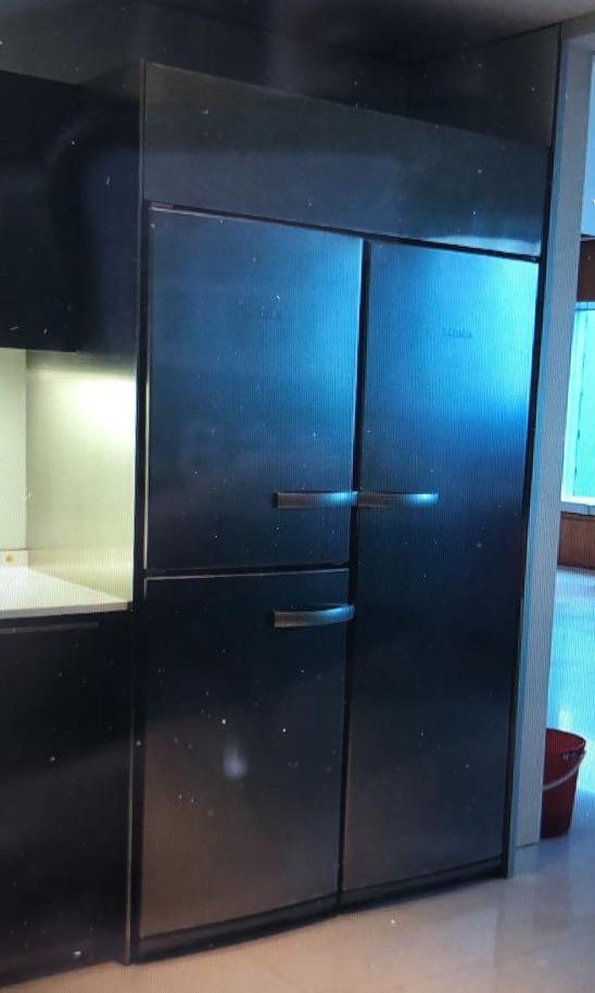 refrigerator and wine cooler combination