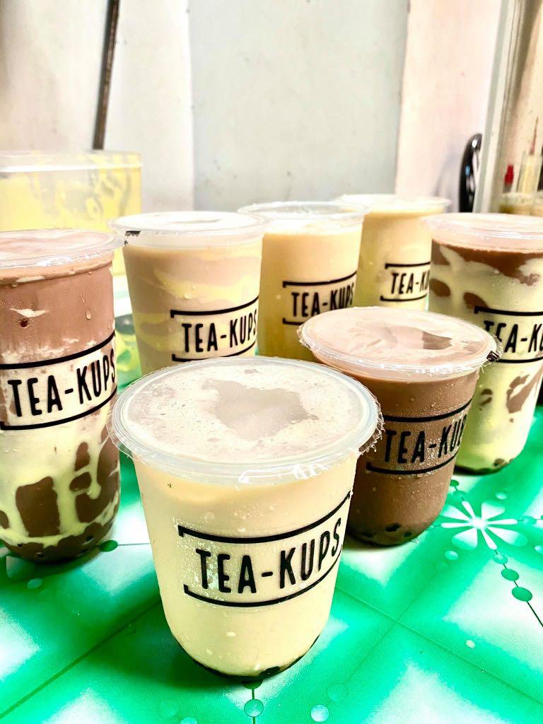 Tea-Kups Boba tea and snacks (Category: Beverages) located in Paranaque City. Submitted by reyndavid (Listing ID 1013144403, Image 3). Description: Are you craving for milktea?Try our premium milktea,For pick up and delivery with fee.We are located @ Gatchalian Subd Phase 2c Paranaque 16 oz. P65 22.oz P75 additional pearls 10 additional creamcheese 10 DM/PM us your orders Thank you😍😍😍.
