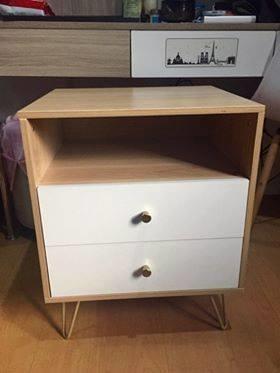 Minimalist Bedside Cabinet #12 (two drawer) (Category: Shelves, Cabinets & Racks) located in Mandaluyong City. Submitted by bceshops (Listing ID 1013380918, Image 2). Description: 👉 NEW ARRIVAL : Bedside Cabinet #12 (two drawer) *item delivered unassembled 👉 1,999 We Accept COD.
