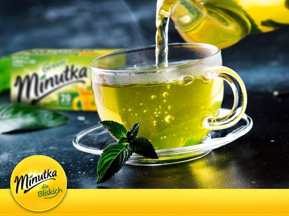 Minutka from Poland Green Tea 20 Tea Bags 0.91OZ 26Grams