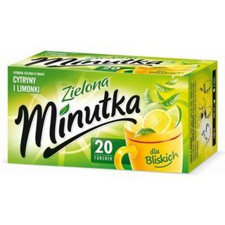 Minutka from Poland Green Tea 20 Tea Bags 0.91OZ 26Grams
