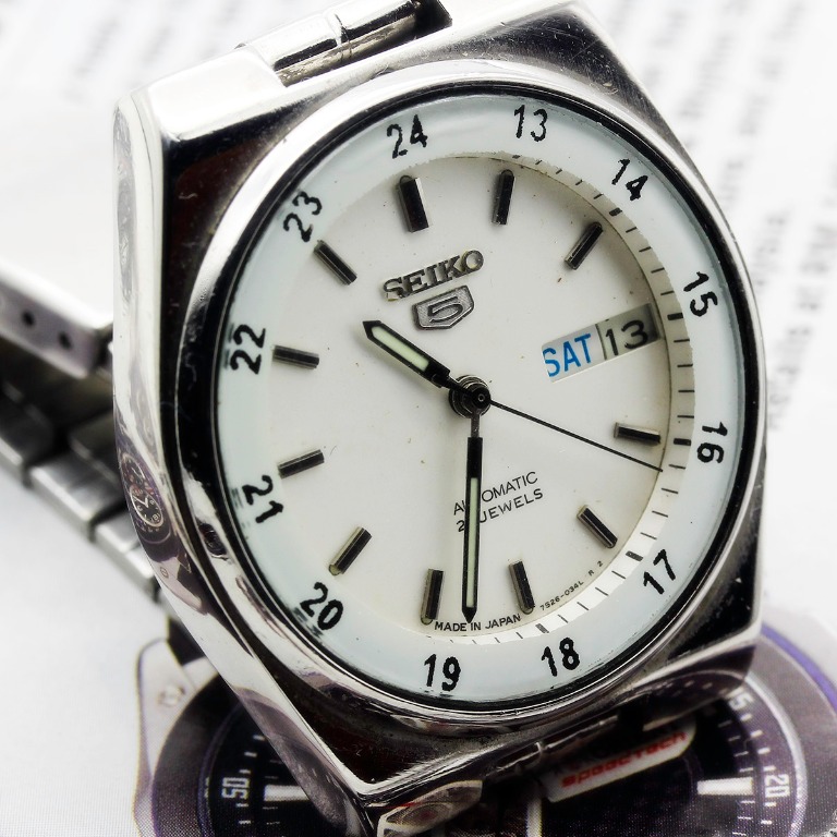 Seiko 5 Automatic 21 Jewels 2013 Dress Watch 7S26 0530 Men s