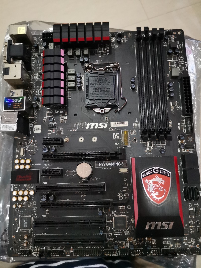 MSI H97 Gaming 3 Motherboard M2, Computers & Tech, Parts & Accessories