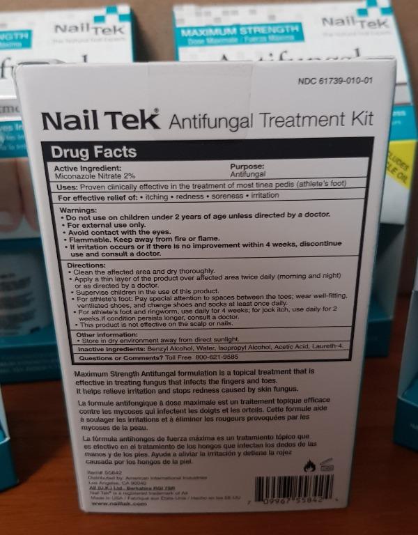 Nail Tek Anti fungal/Fungus Treatment Kit (Includes Cuticle Oil