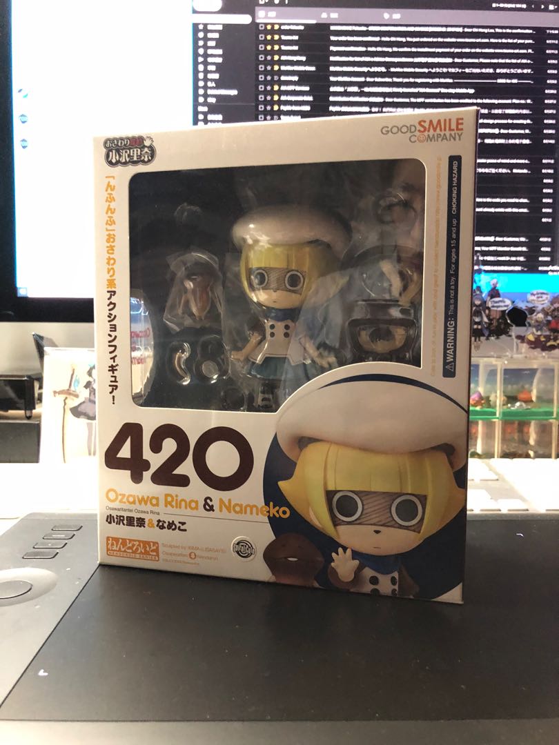 Nendoroid 黏土人420 おさわり探偵小沢里奈- 小沢里奈& なめこ, 興趣及