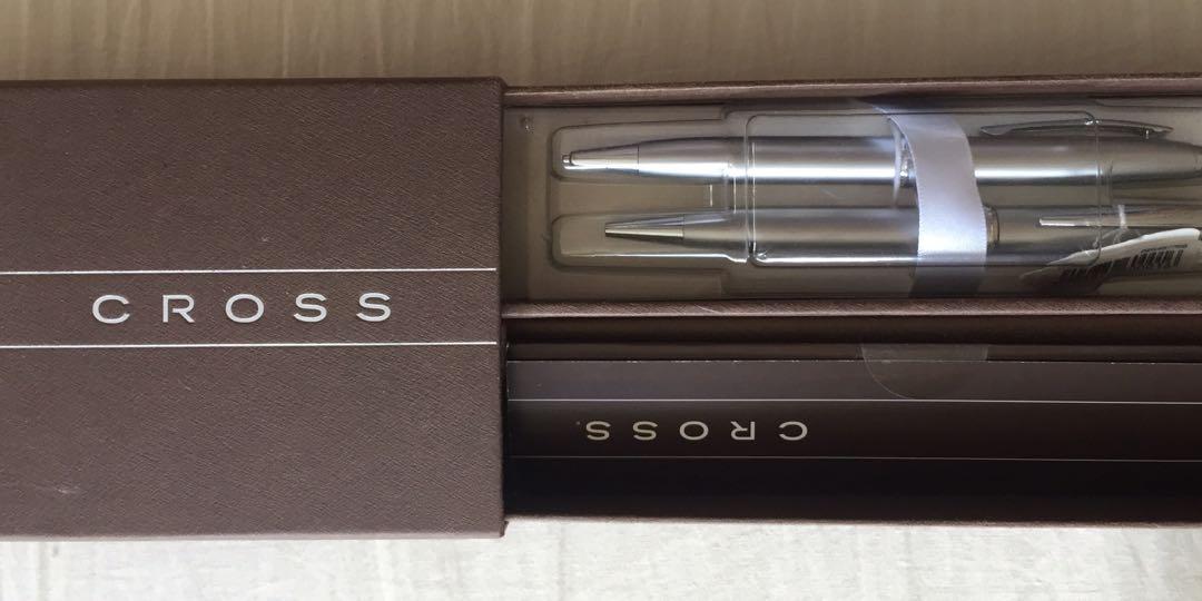 NIB Cross Ballpen and Pencil Set (Category: Everything Else Others) located in Quezon City. Submitted by auibee (Listing ID 1013185628, Image 1). Description: Unused/NIB Cross Ballpen and pencil Set (Made in USA); see listing for other available Cross and Swarovski Brand Pens; bought by my mom from abroad as stock (for gift); RFS: never got to give the item to anyone/de-cluttering.