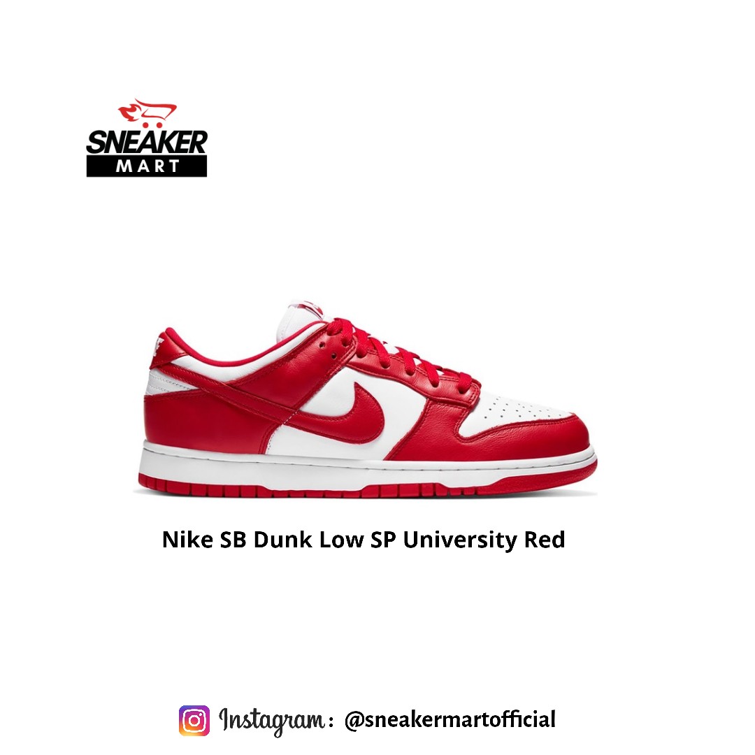 Red nike new arrivals sb dunks