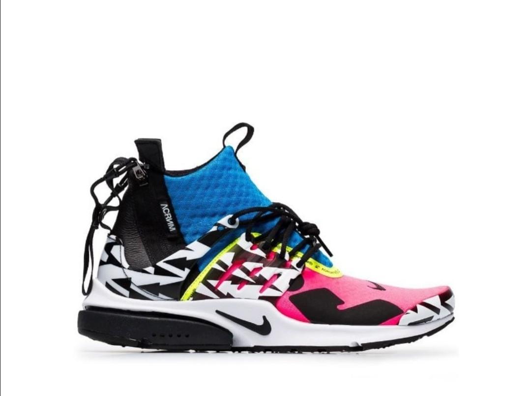 acronym presto racer pink on feet