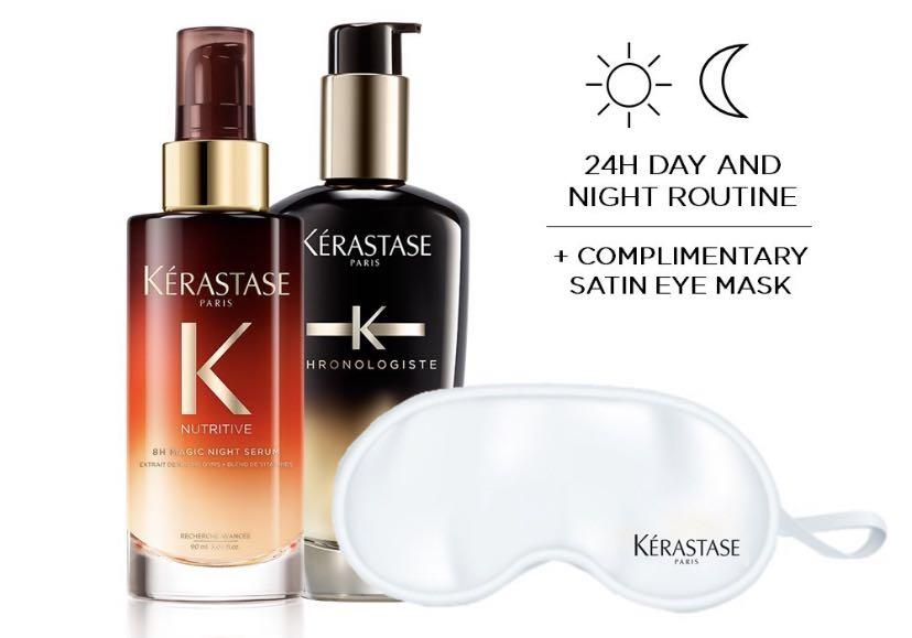 Nutritive 8h Magic Night Serum And Chronologiste Fragrant Hair Oil Health Beauty Hair Care On Carousell
