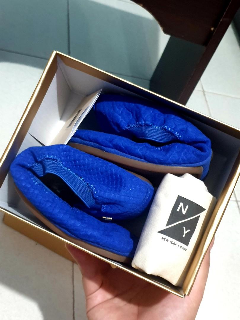 soho blue shoes