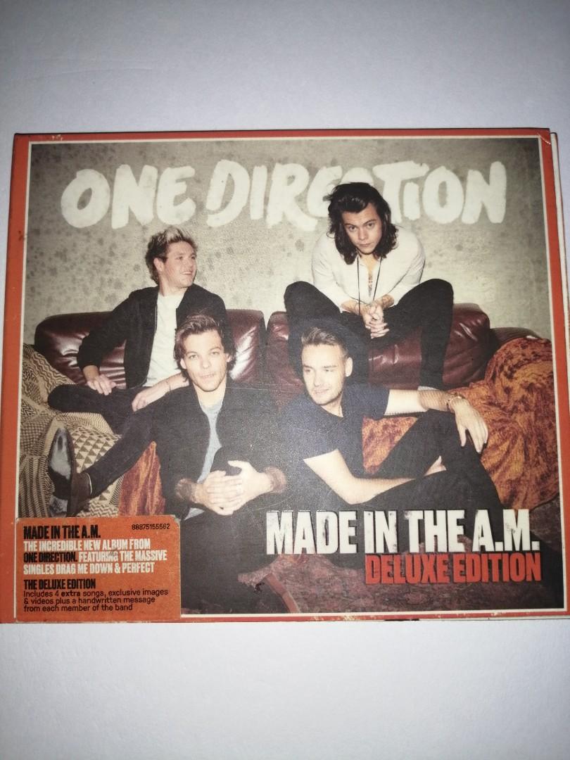One Direction Made In The Am Cd Deluxe Music Media Cd S Dvd S Other Media On Carousell Ako'y kapitbahay dyan sa kabilang kanto tatanong ko lang kung katropa mo yang tumutugtog ng instrumento pedro, pedrita nabibingi ba kayo? carousell