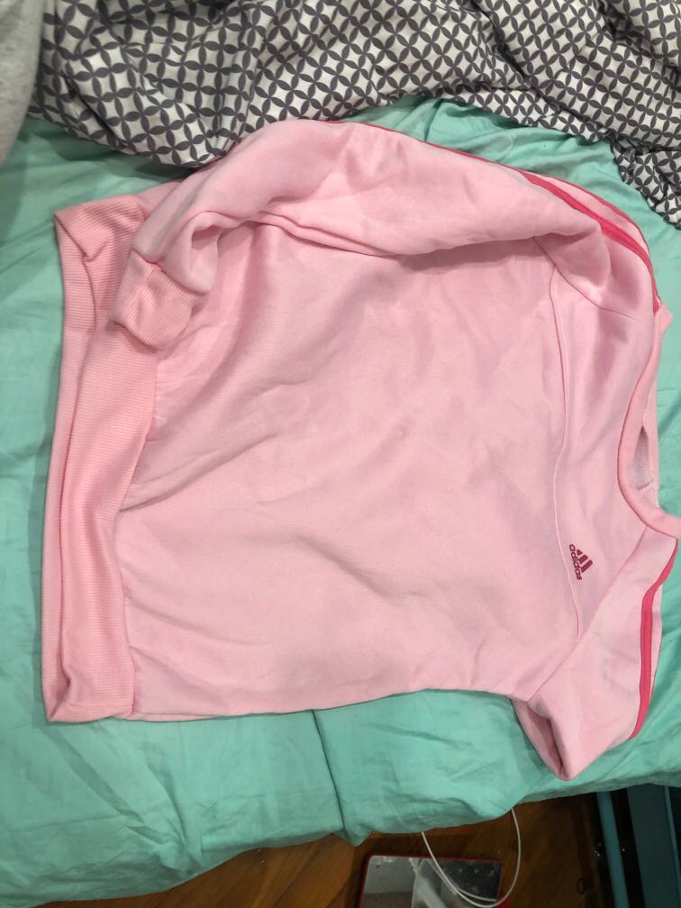 pink adidas sweater