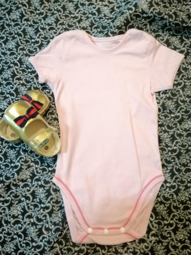 plain pink onesie