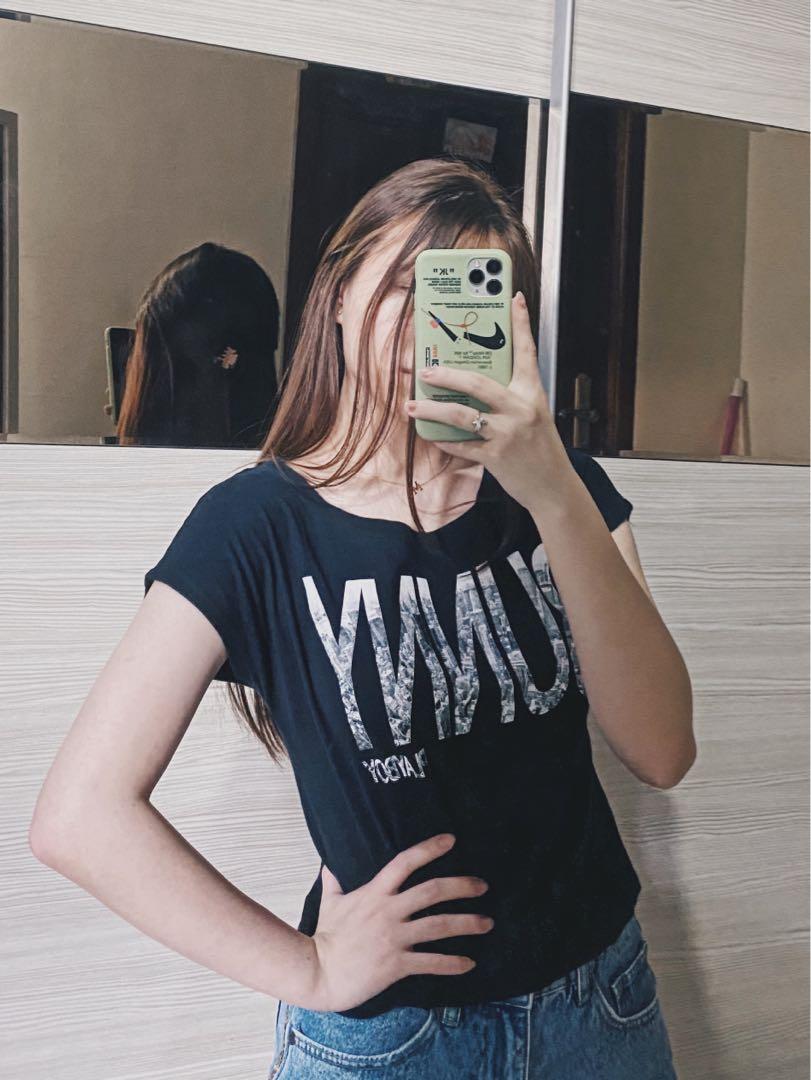 Playboy crop tee Clearance