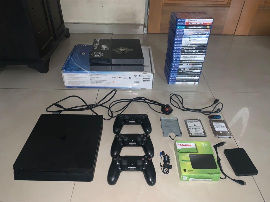 PlayStation 4 PS4 Slim PSVR Video Gaming Video Game Consoles