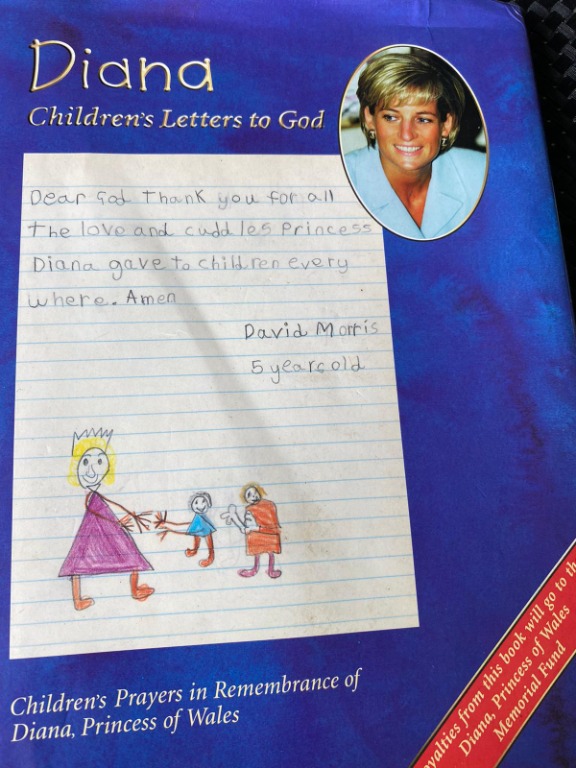 Princess Diana Book Children S Letters To God Mint Everything Else On Carousell