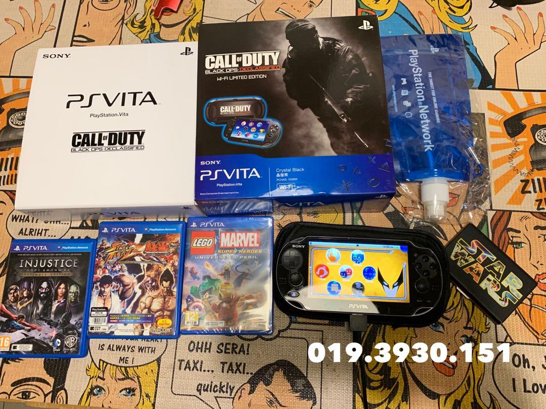 Ps Vita Call Of Duty Limited Edition, Video Gaming, Video Game Consoles,  Playstation On Carousell