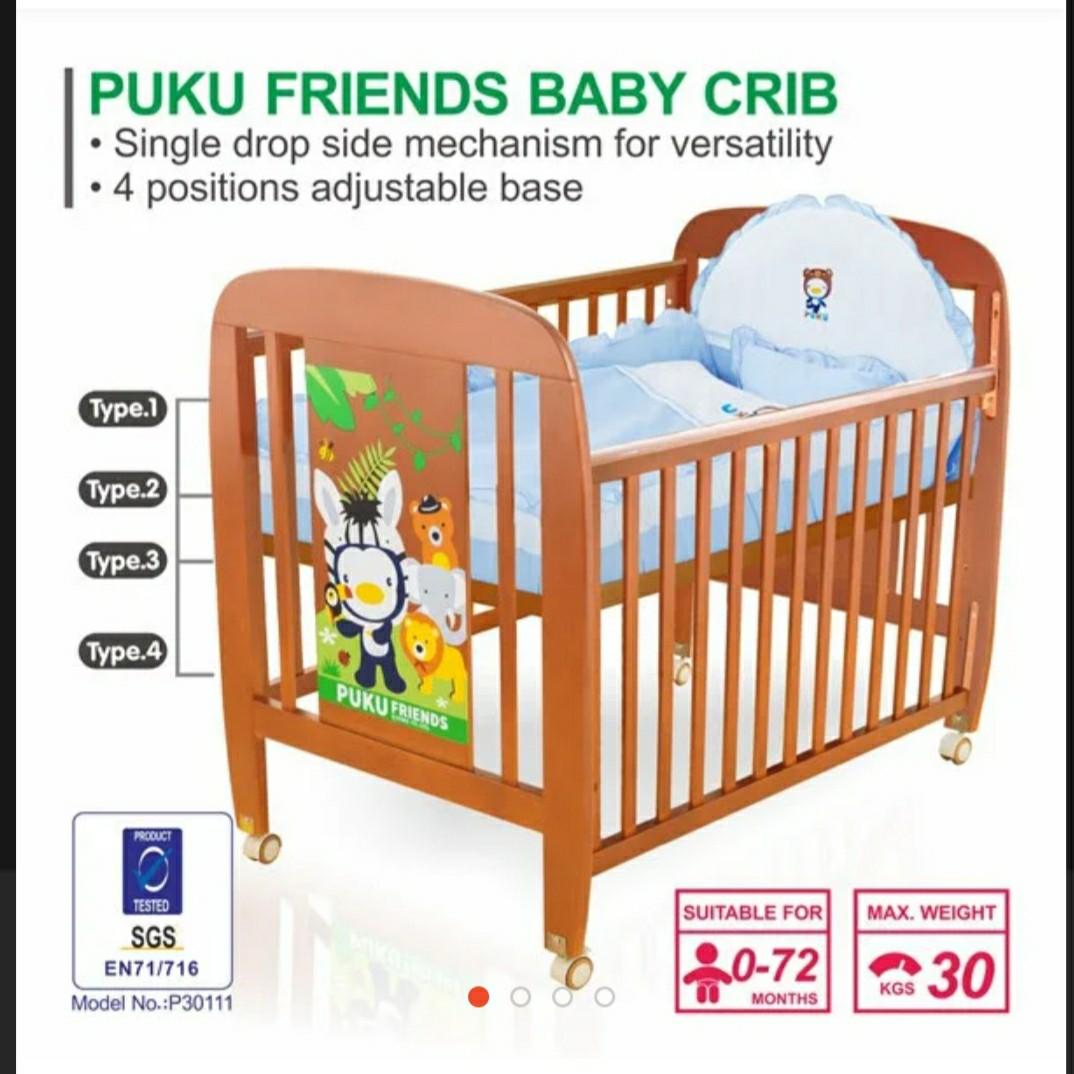 puku baby cot