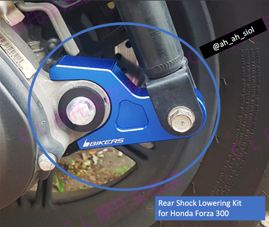 Rear Shock Lowering Kit Honda Forza 300, Motorcycles, Motorcycle