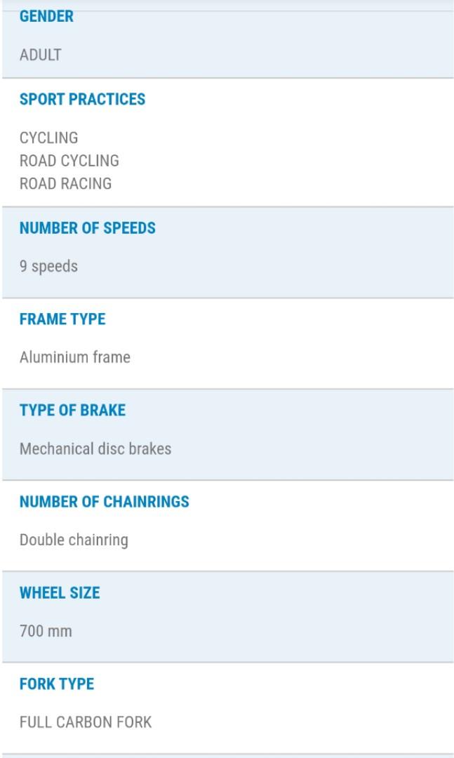 ultra 500 afgf road bike