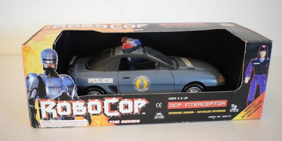robocop police car toy