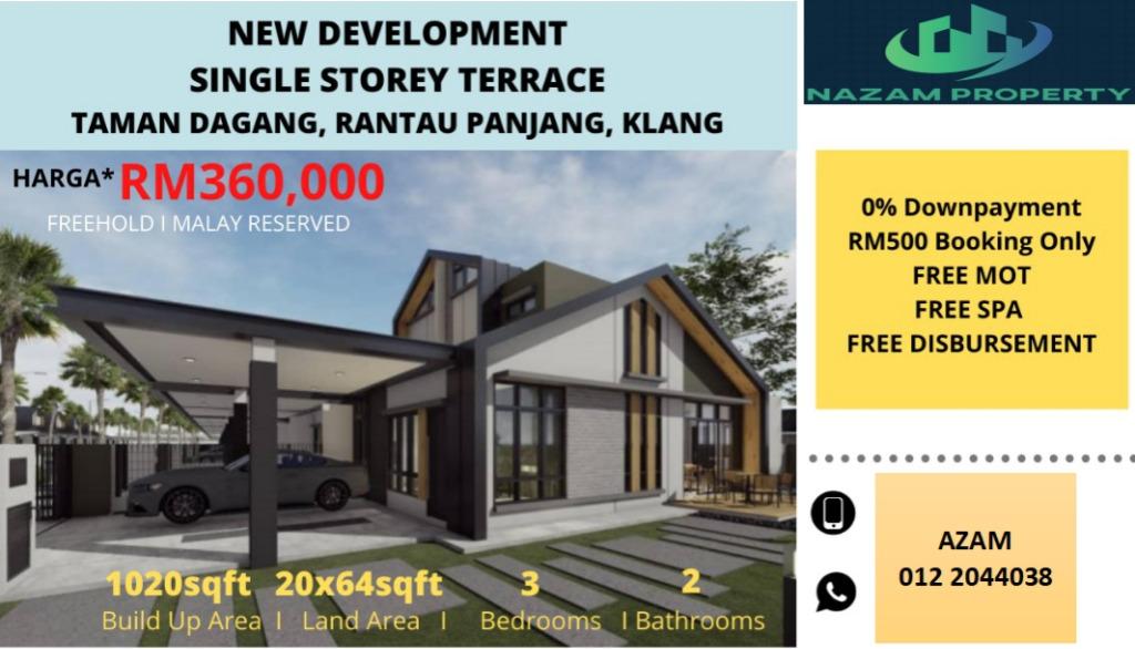 Rumah Mampu Milik Teres Setingkat Bawah Rm380k Klang Property For Sale On Carousell