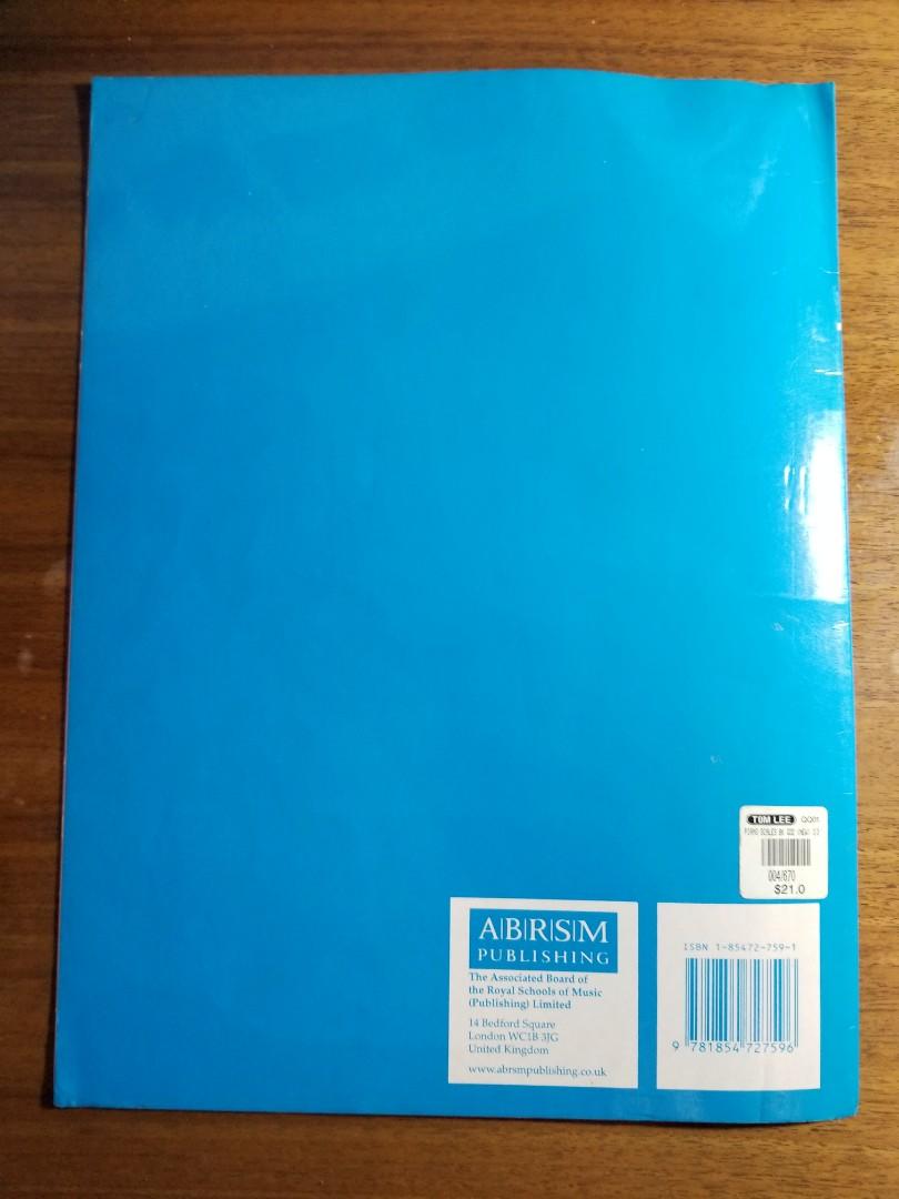 Scale and arpeggios grade 2 piano, 興趣及遊戲, 音樂樂器 & 配件, 樂器 Carousell