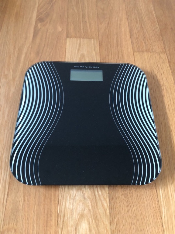 Weighing Scale Digital Black IKEA, Sports, Weights & Gym Equipment on