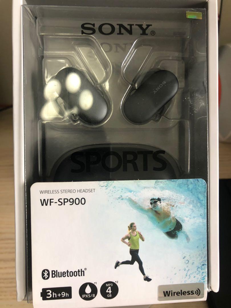 SONY WF-SP900 sports Wireless Headphones, Audio, Headphones & Headsets ...