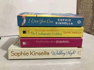 Sophie Kinsella pre-loved books
