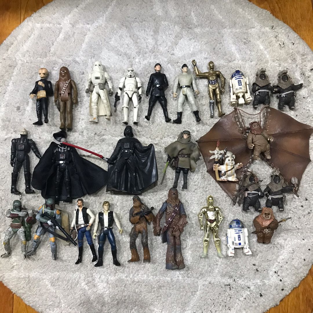 Star Wars figures lot