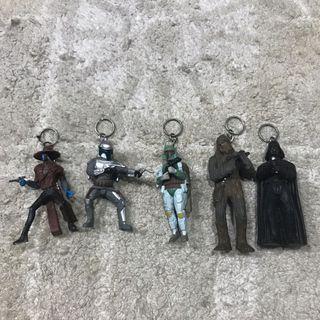 Star Wars keychains set